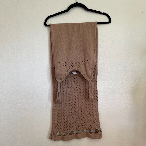 PEIXOTO Nora Knit Dress in Camel Knit - Picture 7 of 9